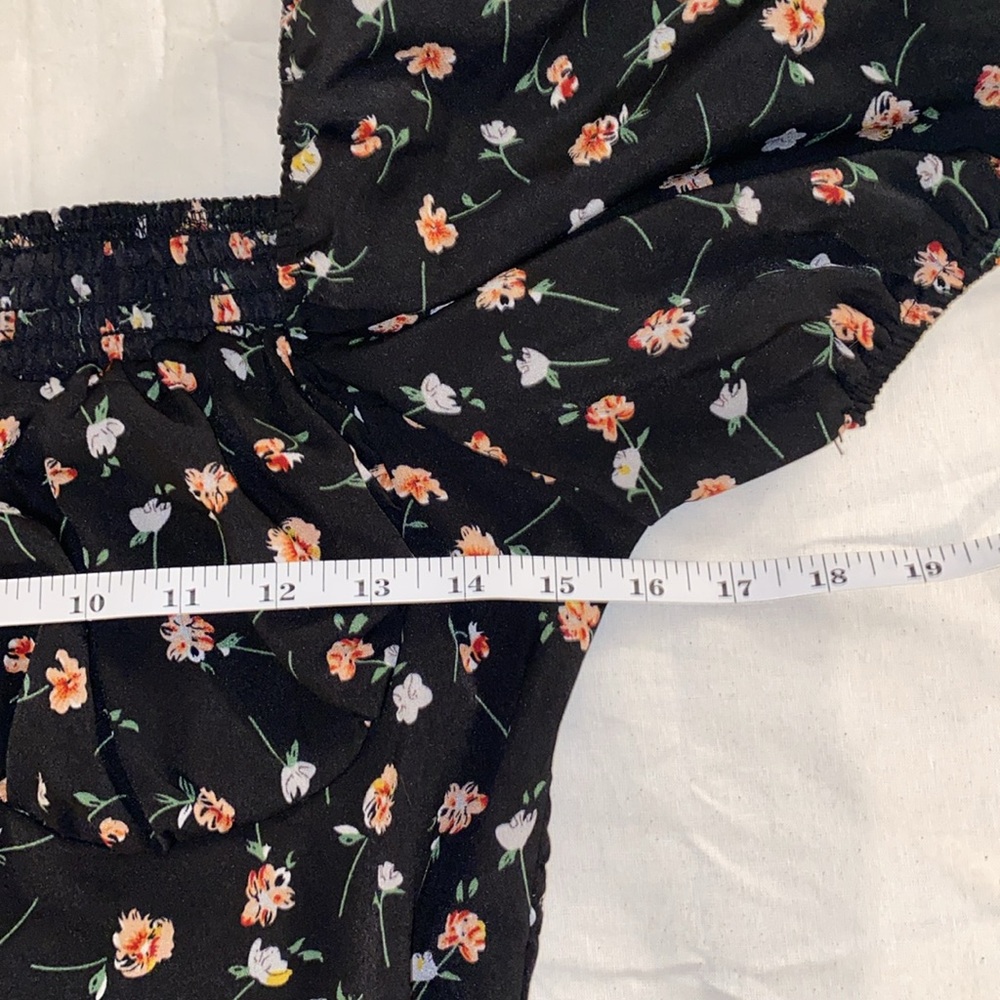 Floral Milkmaid Midi Dress - Picture 12 of 14